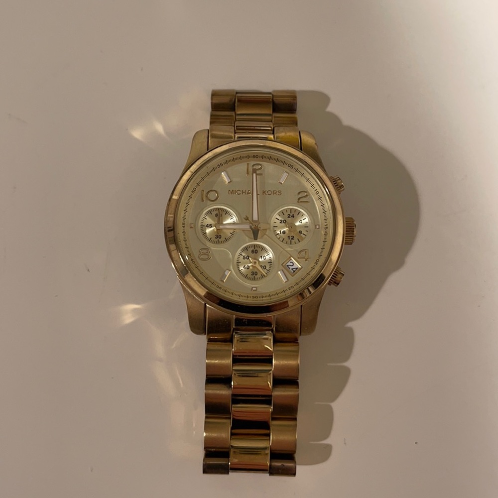 Michael Kors gold watch